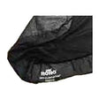 Black ROHO seat cushion cover for mobility devices, close-up view