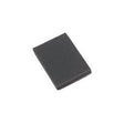 Rectangular black medical supply pouch on a white background