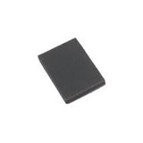 Rectangular black medical supply pouch on a white background
