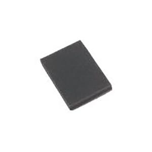 Rectangular black medical supply pouch on a white background
