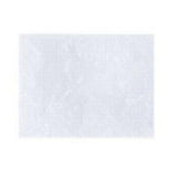 White disposable medical underpad on plain background