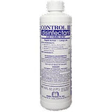 Control III disinfectant cleaner bottle for medical equipment, white background