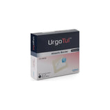 Box of UrgoTul Absorb Border silicone wound dressing, 4x4 inch size, 10 units