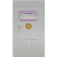 Ostomy care supplies kit with wafer, barrier strips, and Safe n Simple box on white background