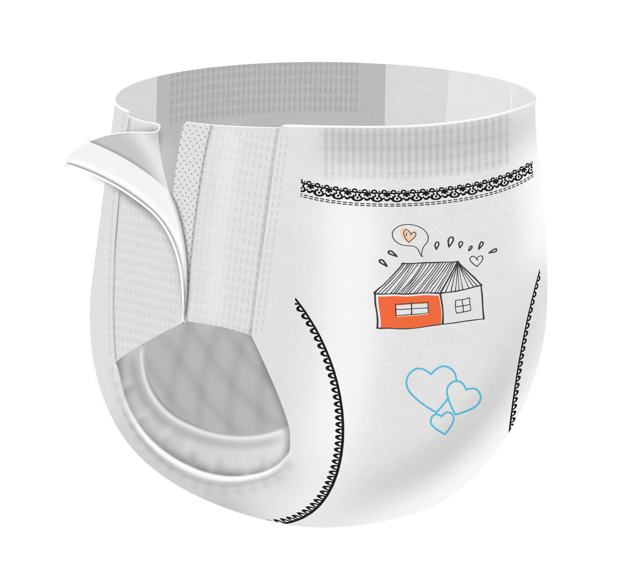 Cutie Pant Training Pant - Girl 4T-5T