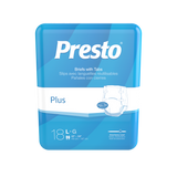Presto Breathable Brief, Value Plus Absorbency, Large, 45"-58"