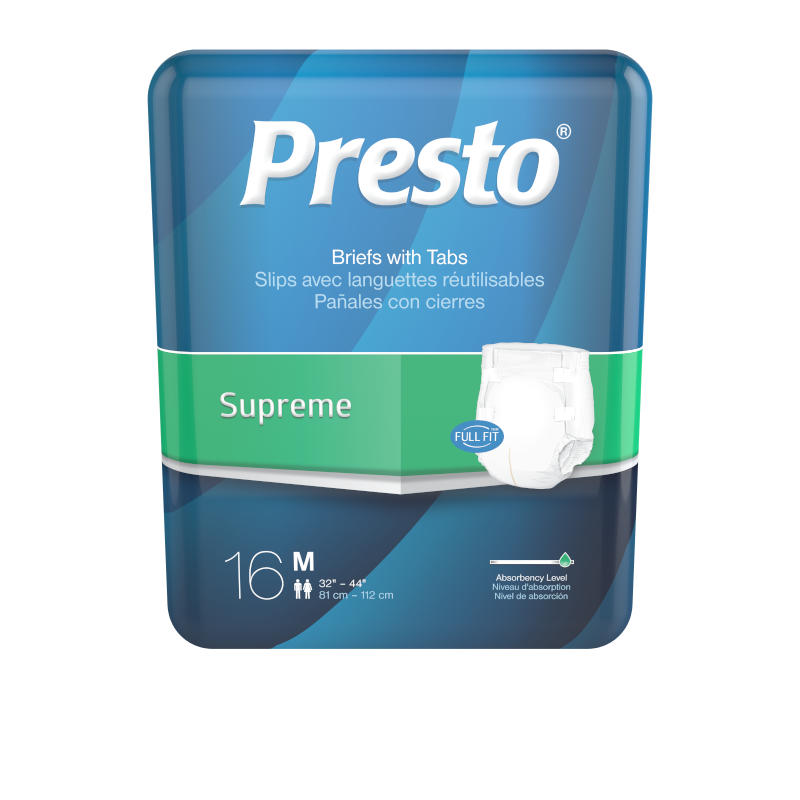Presto Supreme Brief, Medium, 32"-44"