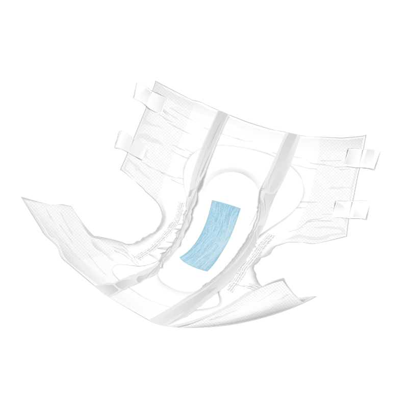 Presto Maximum Absorbency Ultimate Incontinence Brief, Medium, 32" To 44" Circumference, White