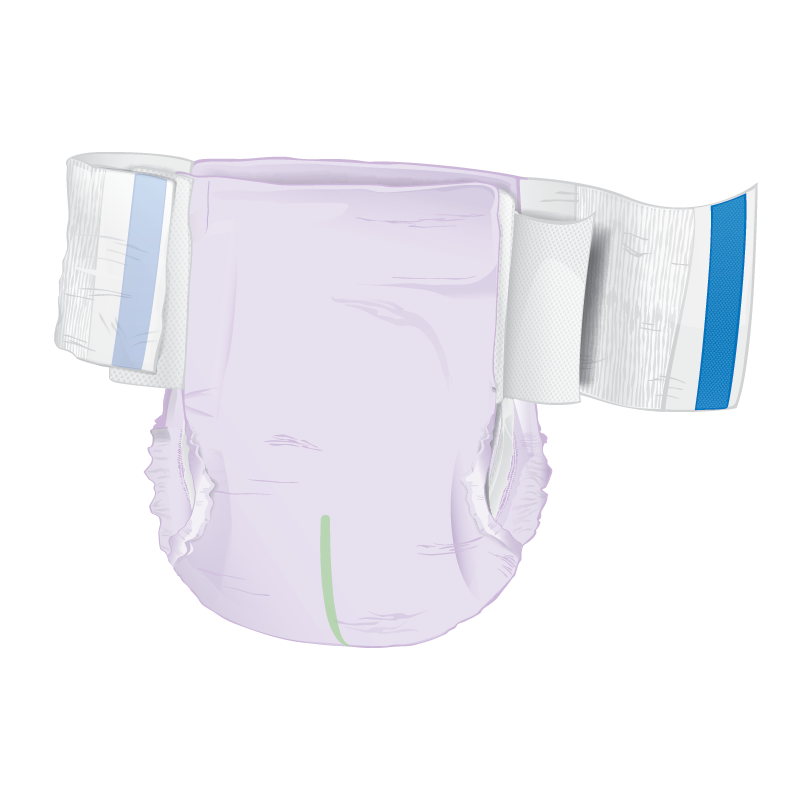 Presto Ultimate Stretch Incontinence Brief, Medium - Regular, Unisex, 16 Pack - 32" - 54"