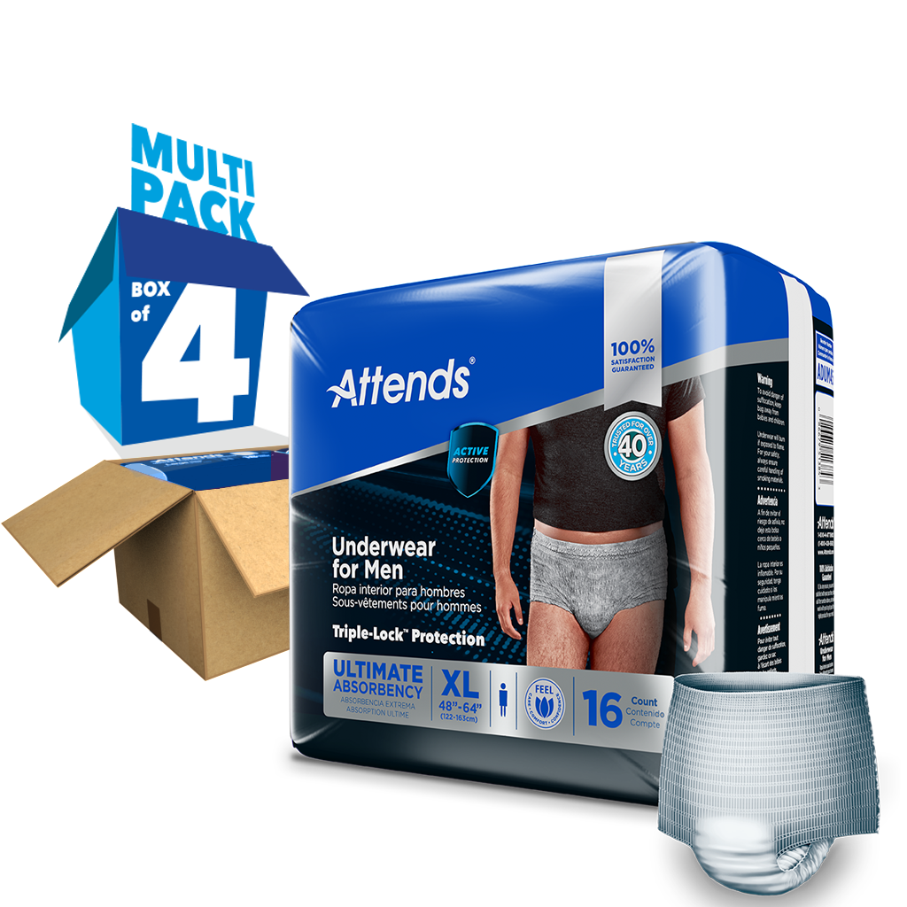 Attends Men's Underwear, XLarge