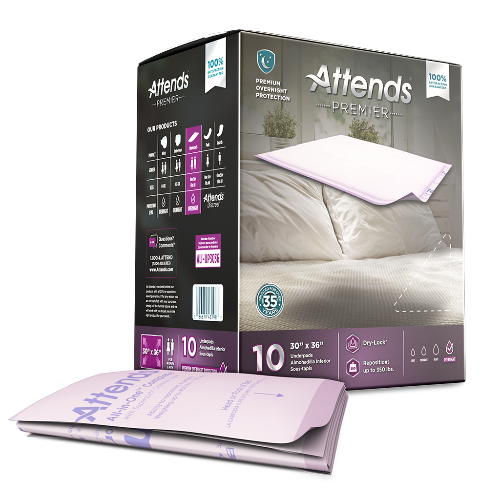 Attends Premier Underpads, 30x36