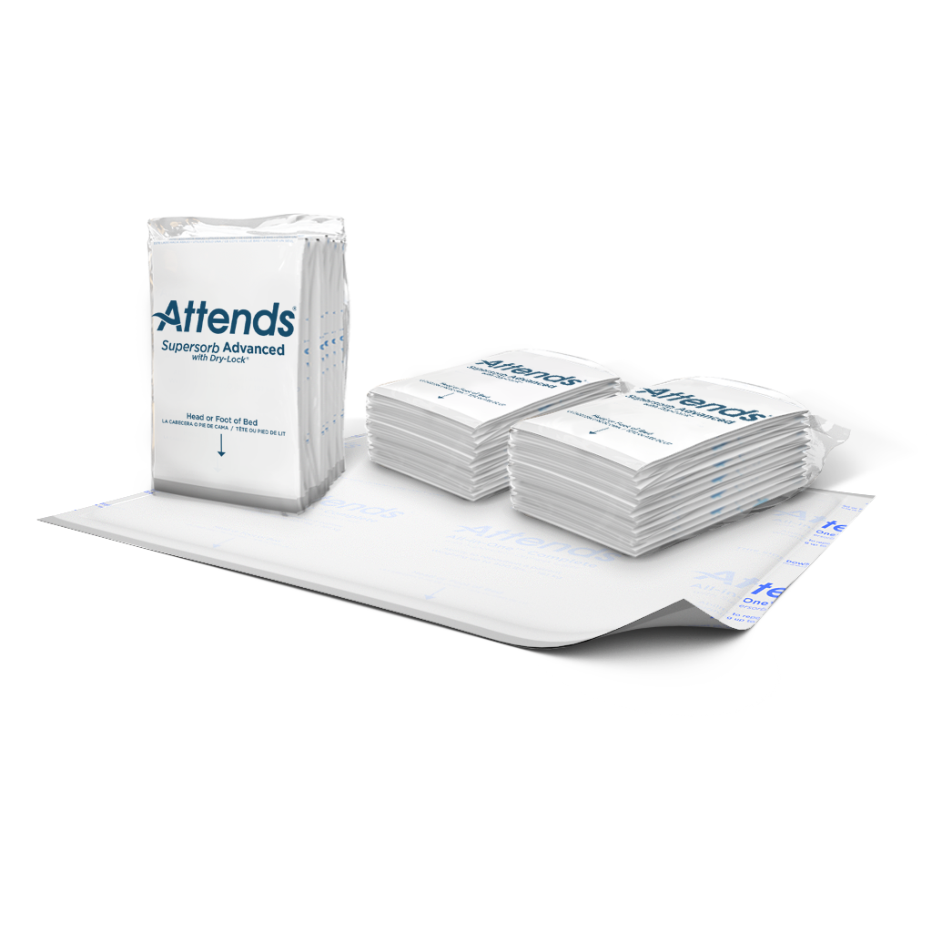 Attends Supersorb Advanced Premium Underpads 30x36