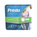 Presto Discreet Underwear, X-large, Unisex, 58" - 68"