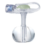 Clear silicone low profile gastrostomy feeding tube with balloon for medical use