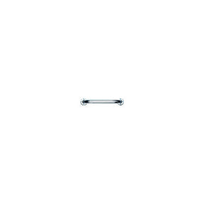 Stainless steel bathroom safety grab bar for mobility and support