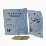Vitale thin hydrocolloid dressing 4x4 inch sterile wound care bandage with product packaging