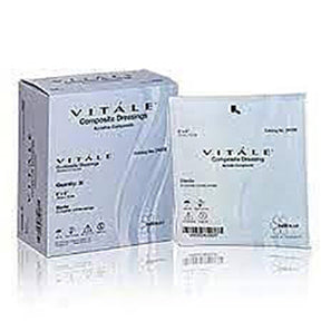 Vitale composite dressing sterile medical wound care packaging
