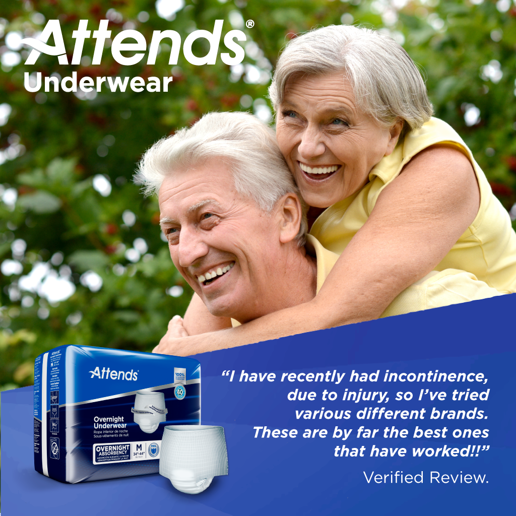 Attends Overnight Underwear, X-Large