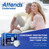 Attends Overnight Underwear, X-Large