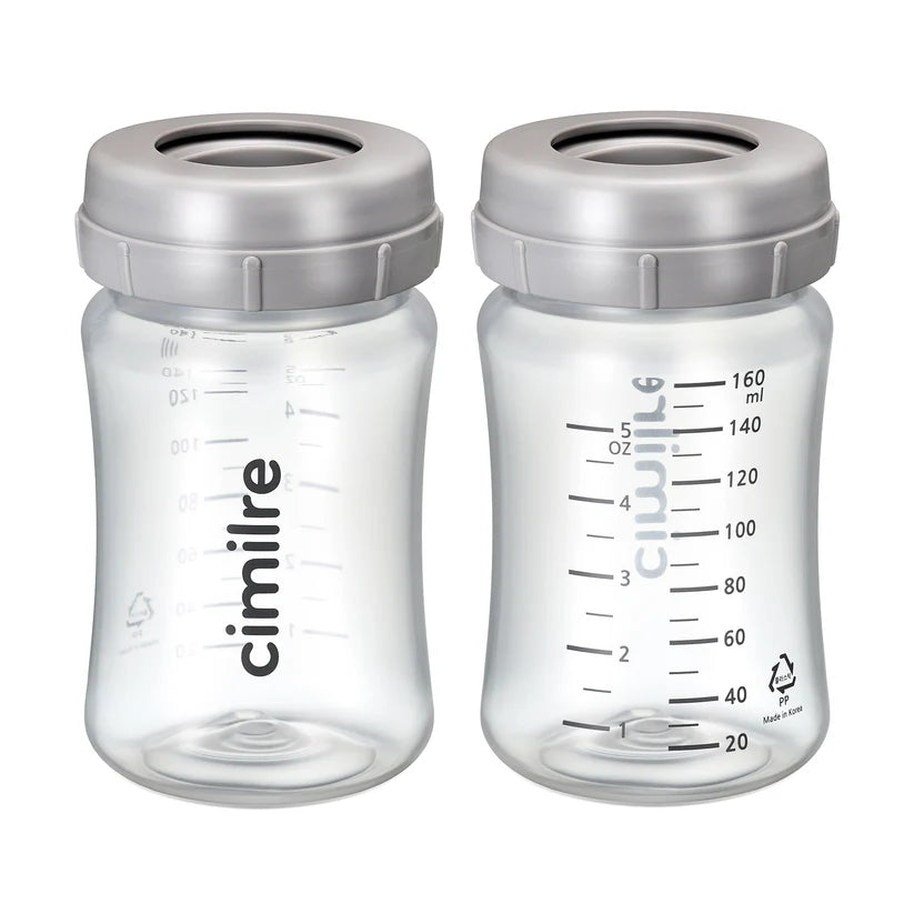 Cimilre Storage Bottle Set, 2 Count