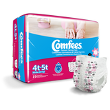 Comfees Training Pants Girls, 4T/5T