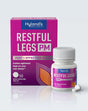 Restful Legs PM sleep aid tablets bottle and box, 50 quick-dissolving homeopathic tablets