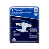 Attends Overnight Bariatric Briefs, 5XL, Up to 115"