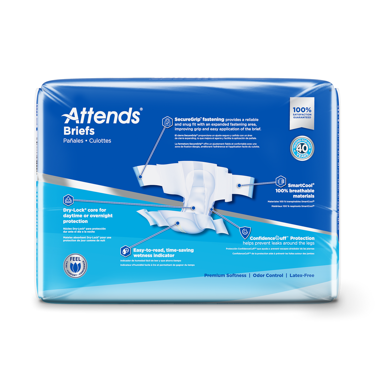 Attends Briefs, Ultimate Absorbency, Regular
