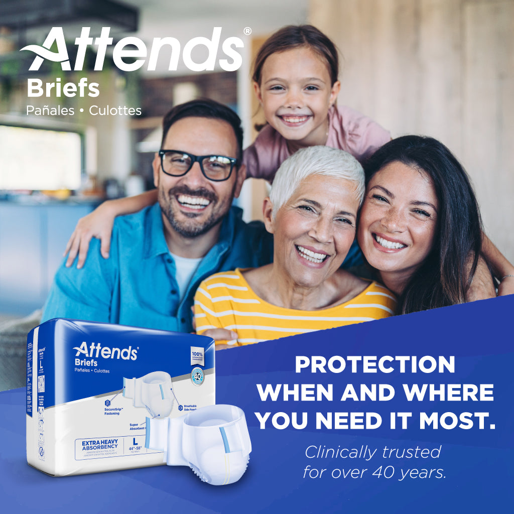 Attends Brief, Extra Heavy Absorbency, XL