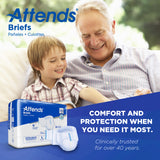 Attends Brief, Extra Heavy Absorbency, Large