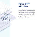 Prevail Per-Fit Incontinence Maximum Absorbency Adult Briefs, Medium