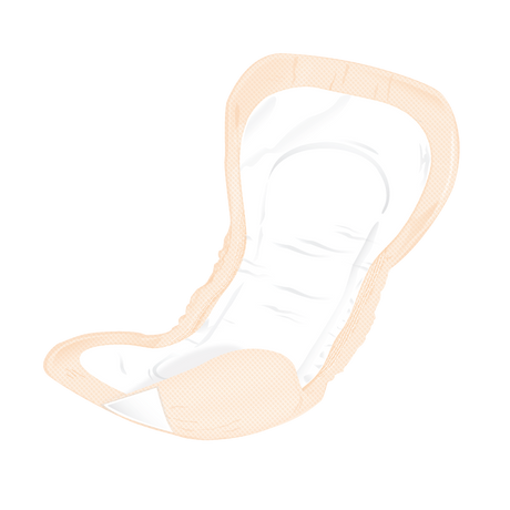 Presto Shaped Pad, Maximum Absorbency, 14" Long