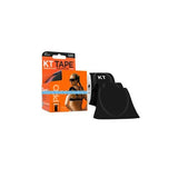 KT Tape kinesiology therapeutic tape black strips with retail packaging