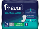 Prevail Incontinence Guards for Men, Maximum Absorbency