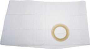 Medical adhesive tape roll on white absorbent pad for home care supplies