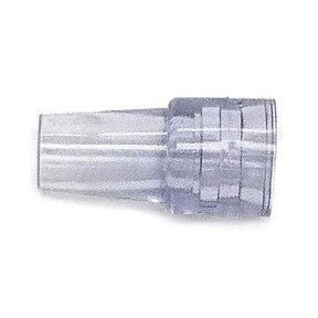 Clear plastic medical tubing connector for medical device accessory