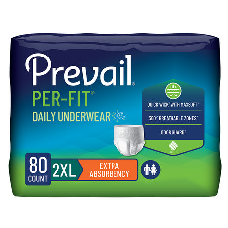 Prevail® Per-Fit® Incontinence Protective Underwear, XXLarge