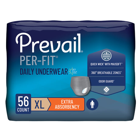Prevail® Per-Fit® Incontinence Protective Underwear for Men, Extra Large
