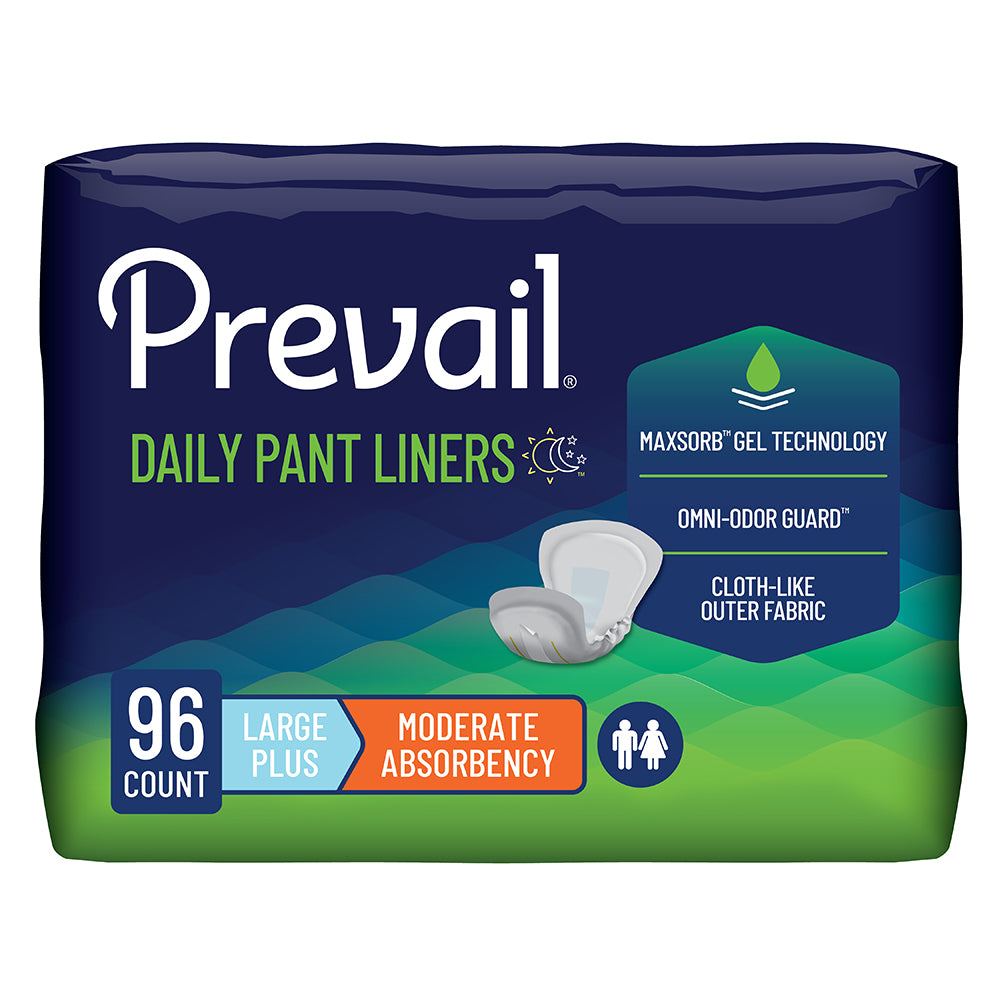 Prevail Incontinence Pant Liner, Large Plus