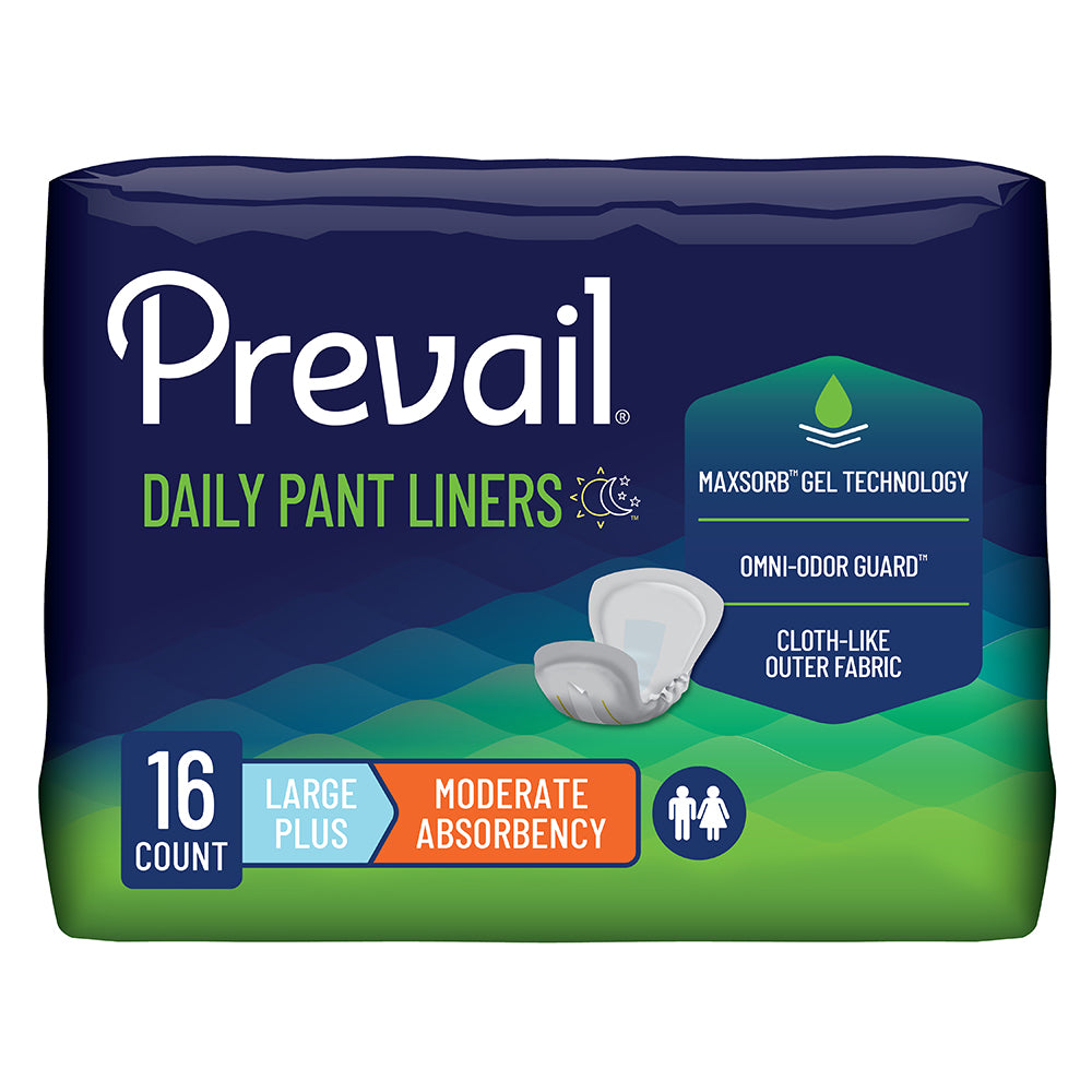 Prevail Incontinence Pant Liner, Large Plus