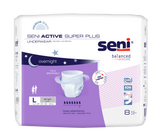 Seni Active Super Plus Pull-on Underwear, Large, 8 Count - 39" - 53"