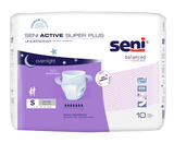 Seni Active Super Plus Pull-on Underwear, Small, 10 Count - 22" - 33"