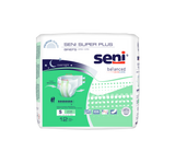 Unisex Adult Incontinence Brief Seni® Super Plus Small Disposable Heavy Absorbency- 22"-31"