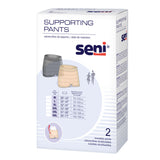 Seni Supporting Pants 2X-LARGE nude/black, 2 pc