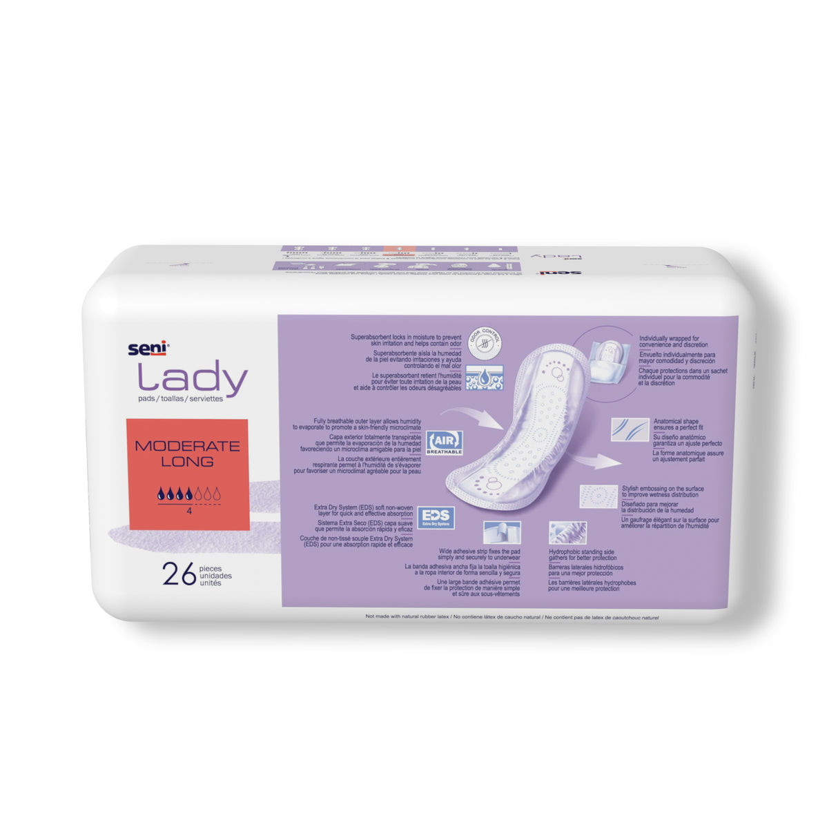 SENI LADY PADS MODERATE LONG- 11"