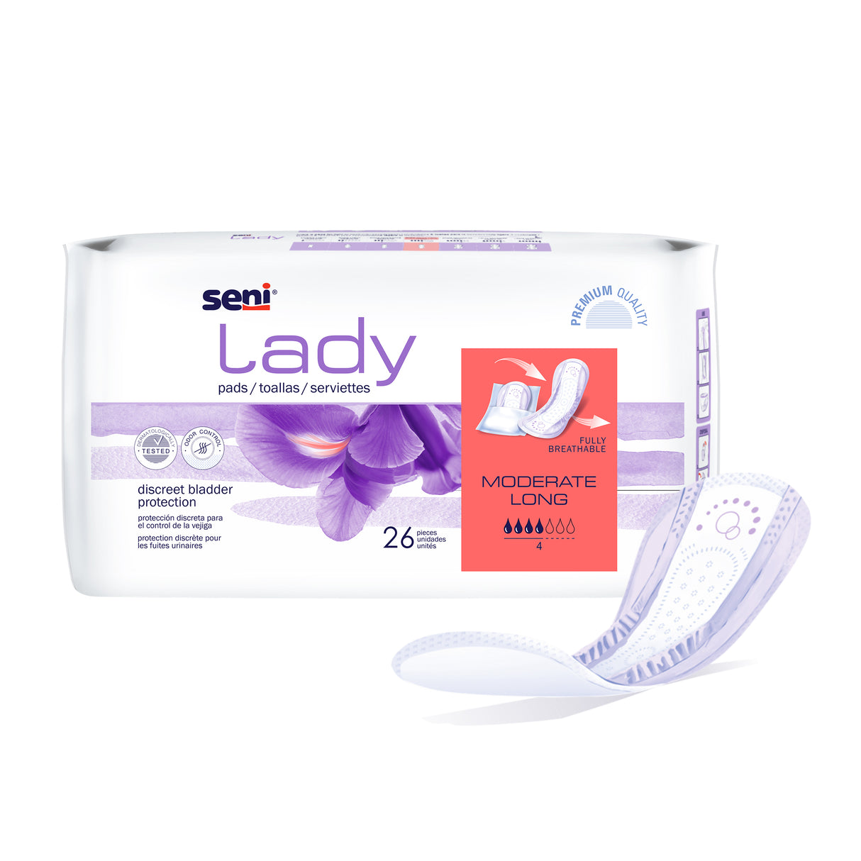SENI LADY PADS MODERATE LONG- 11"