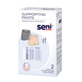 Seni Supporting Pants 4X-LARGE nude/black