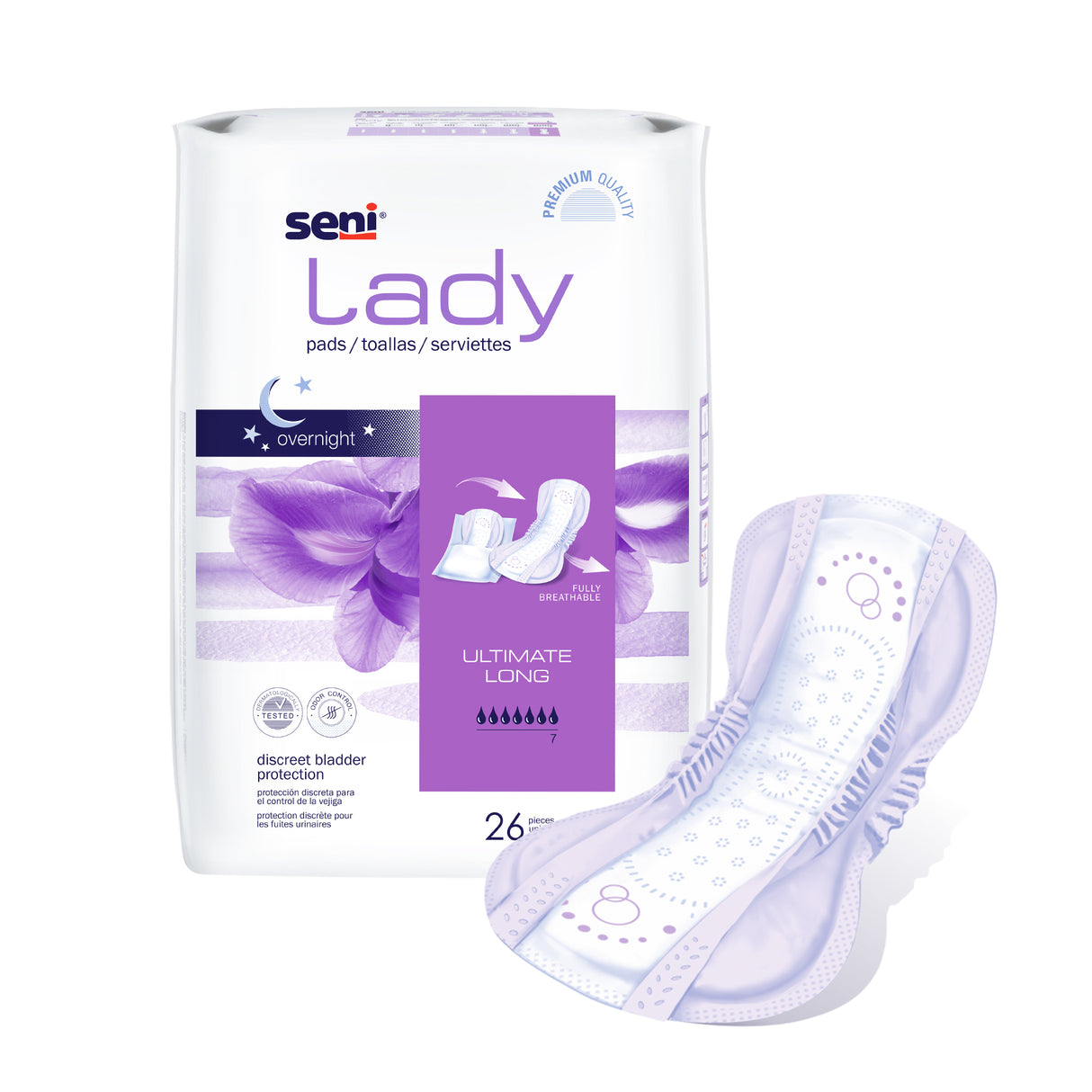 SENI LADY PADS ULTIMATE LONG- 16.5"