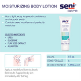Seni Care Moisturizing Body Lotion, 4 Oz