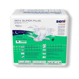 Seni Super Plus Briefs, Regular, 10 Count - 40" - 50"